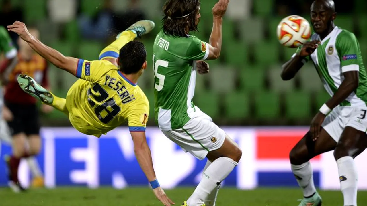 Rio Ave - Steaua 2-2. Campioana României, pe locul 2 în grupă după egalul din Portugalia
