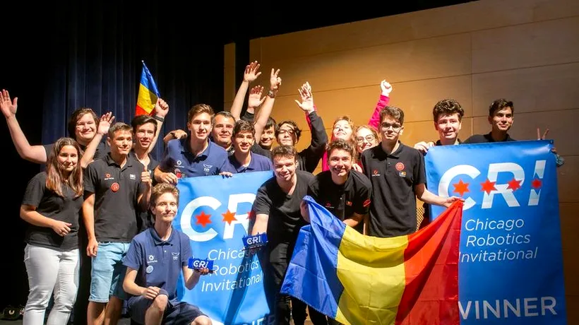 Elevii români au câștigat premiul 1 la campionatul internațional de robotică din Chicago. „Reușita este de răsunet mondial”