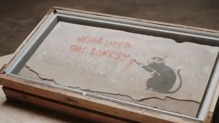 Artist din Liverpool revendică o lucrare atribuită lui Banksy vândută pentru un sfert de milion de lire sterline