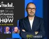 Gândul prezintă BEST OF „Marius Tucă Show” – vineri, 16 mai, de la ora 20.00