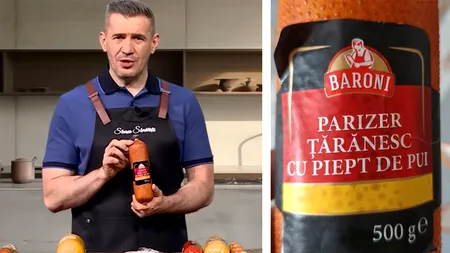 Mănânci parizer Baroni din LIDL? Din ce este făcut, de fapt, potrivit lui Dragoș Pătraru
