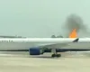 A fost PANICĂ la bordul unui avion după ce unul dintre motoare a luat foc înainte de decolare, pe aeroportul din Florida