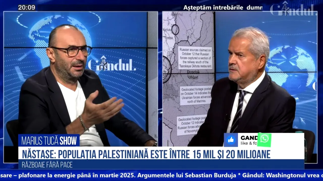 POLL Marius Tucă: „Care ar fi cea mai potrivită acțiune a Israelului în lupta cu Hamas?”. Vezi cele patru opțiuni de răspuns și rezultatele