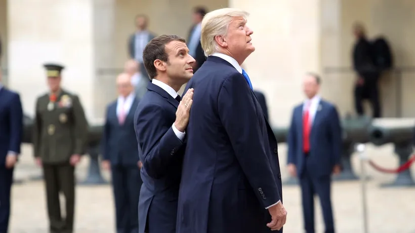 Donald Trump îl ACUZĂ pe Emmanuel Macron că îl lingușește pe omologul chinez