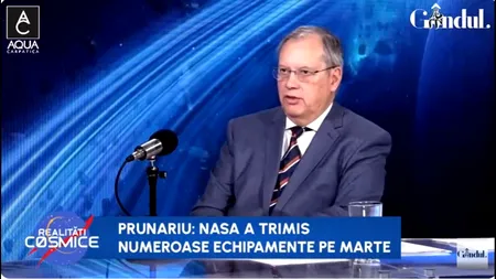 Dumitru Prunariu: „Suntem aproape convinși că Marte a fost o planetă LOCUITĂ”