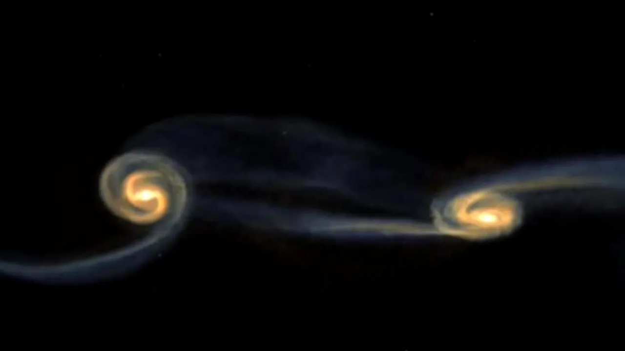Urmele unei coliziuni spațiale uriașe, descoperite de astronomii americani: impactul a avut loc acum doi ani
