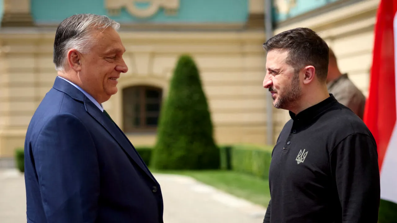Zelenski îi aduce vești bune lui Orban, în prag de alegeri. Președintele anunță când va finaliza Ucraina reparațiile la conducta Drujba