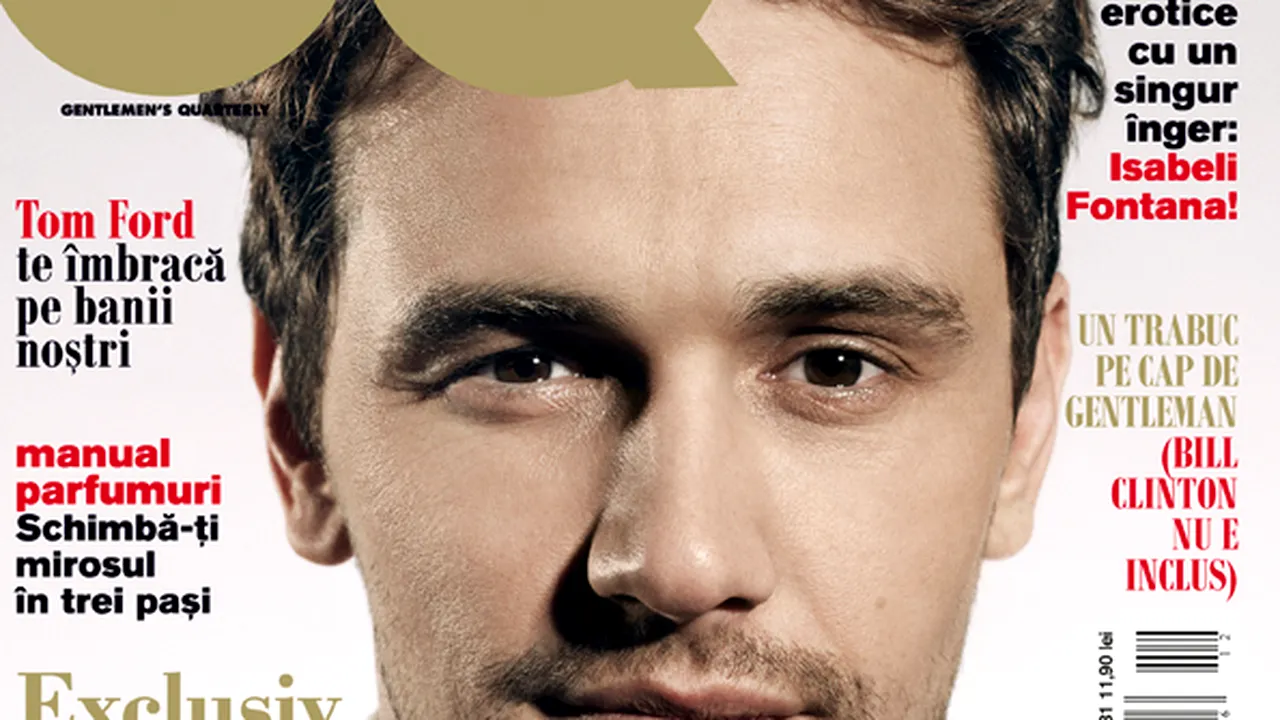 James Franco, pe coperta noului număr GQ