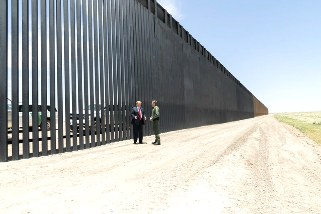 „Zidul lui Trump”. Sursa Foto: Profimedia