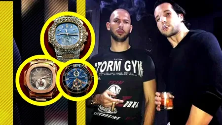 EXCLUSIVE | The fabulous collection of watches built from the mansion of brothers Andrew and Tristan Tate. One watch costs as much as a studio apartment