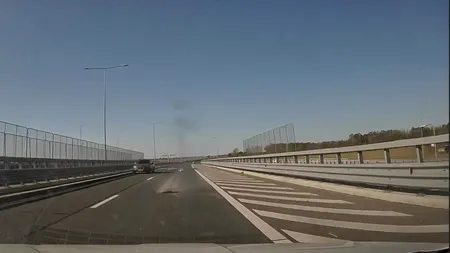 Gest inconștient al unui șofer pe Autostrada A0. Rula între Bragadiru și Jilava cu viteză pe contrasens