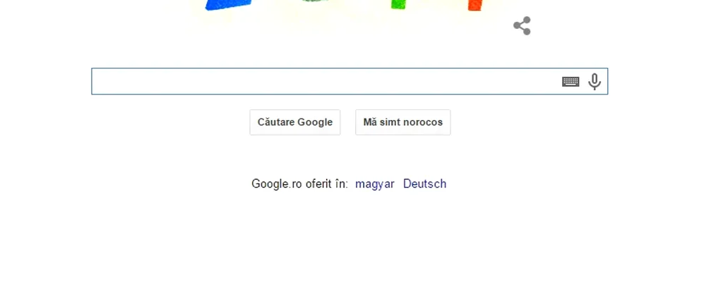 GOOGLE DOODLE. Google și-a modificat logoul pentru a ne ura „Un An Nou Fericit