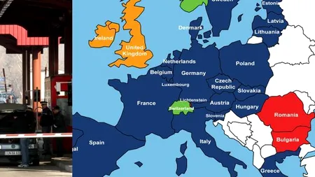EXCLUSIV: Cele ȘAPTE STATE care se opun intrării României în Schengen. HARTA la zi a 
