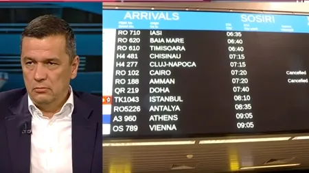 Sorin Grindeanu, despre greva de la TAROM: „Înțeleg că își doresc salarii mai bune, dar înțeleg să faci pașii corect și în respect față de pasageri