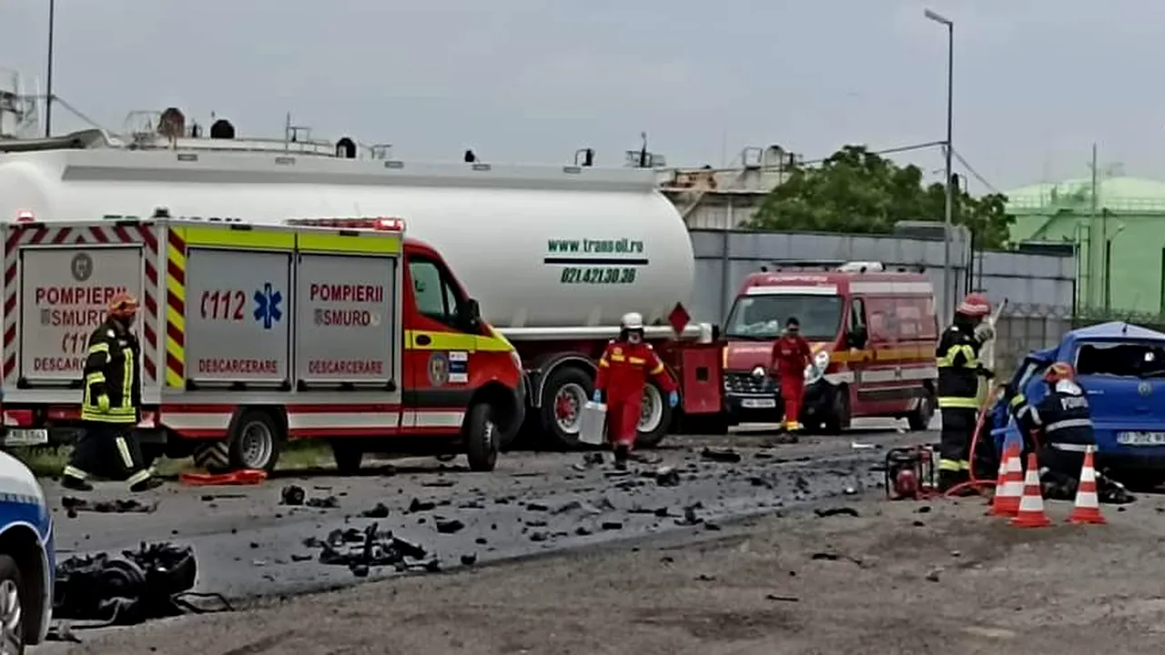 VIDEO | Un accident grav a paralizat centura Bucureștiului. Șoferul unui automobil și-a pierdut viața în urma impactului cu un tir