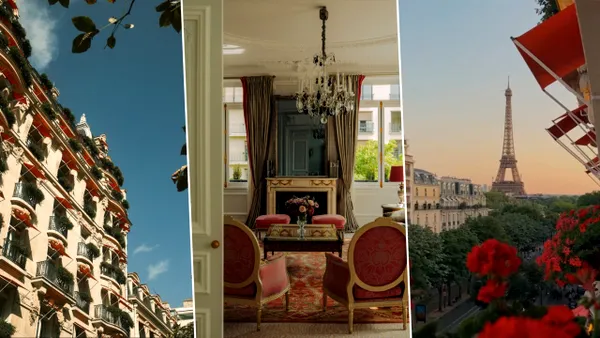 Jaf de un milion de euro la Paris: doi bărbați s-au cățărat pe fațada hotelului Plaza Athénée și au spart un apartament. Cu ce obiecte de valoare au reușit să fugă