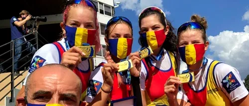 Românii au câștigat cinci medalii de aur la Europenele Under-23, la canotaj