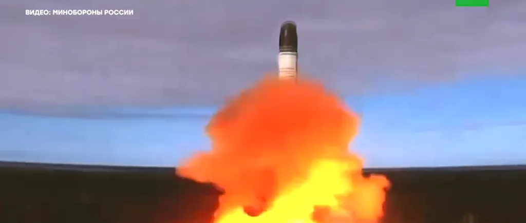 SUA au fost înştiinţate înainte de lansarea rachetei balistice intercontinentale Sarmat a Rusiei: Testul nu a fost o surpriză