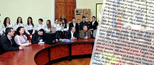 SCRISOAREA unui copil din Transnistria care visează să ajungă președintele României: „Vreau să schimb lumea și cred că îmi va reuși