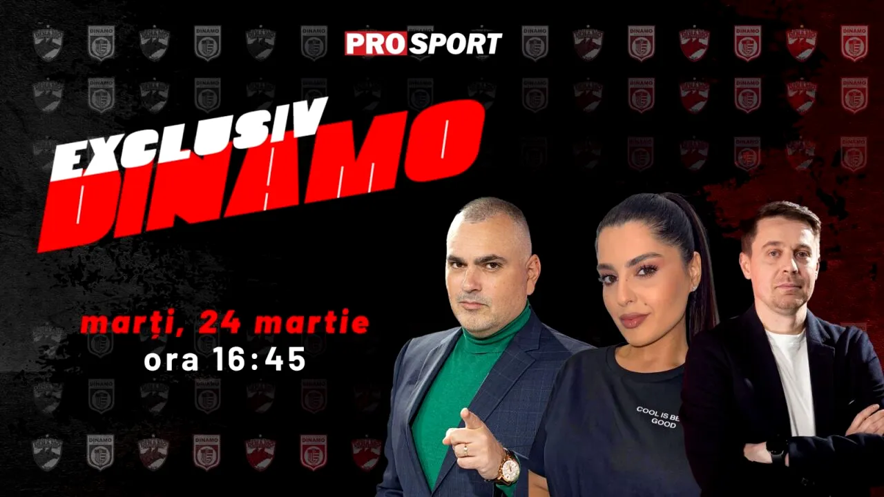 EXCLUSIV DINAMO, azi, de la 16.45. În sfârșit, au început transferurile la Dinamo! Ioana State e invitată specială