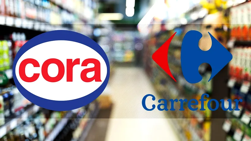 Consiliul Concurenței analizează preluarea magazinelor CORA de către Carrefour