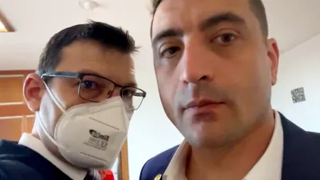 VIDEO | Un nou scandal la Parlament în care este implicat George Simion de la AUR: De ce mă calci pe picior / Băă, aţi văzut cum m-a împins / Pleacă cu figurile astea de cartier