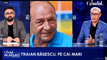 Băsescu a renăscut. Bușcu: Omul lui, Tomac, e în cărți/Putem ghici un proiect unionist/Nicușor Dan să-și relanseze cariera cerând unificarea