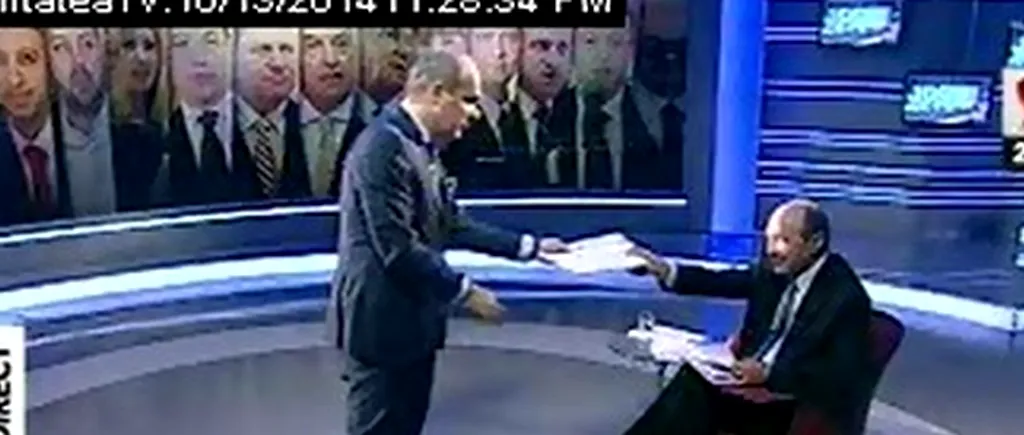 Rareș Bogdan, dezvăluire din culisele emisiunii în care Băsescu l-a deconspirat pe Ponta: ''Președintele și-a uitat în studioul Realitatea TV dosarul roșu''