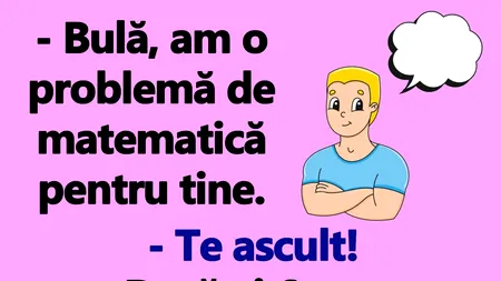 BANC | Bulă și problema de matematică