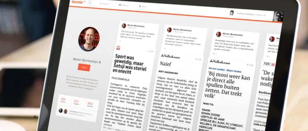 Jurnalismul reinventat. Un startup din Olanda a lansat un „iTunes pentru articole de presă