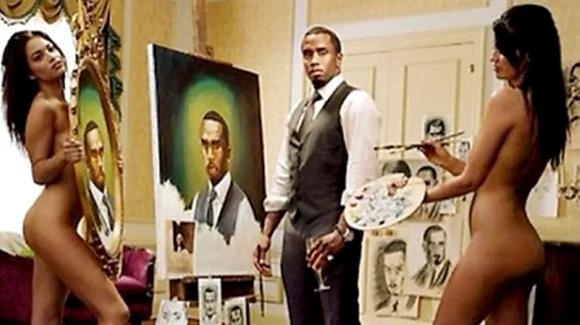 Rapperul Diddy s-a apucat de pictură. Artistul are și două asistente