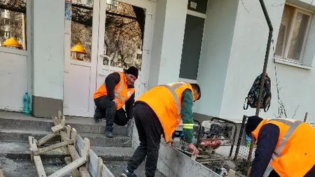 Rampe pentru accesibilitate fără obstacole în Sectorul 5