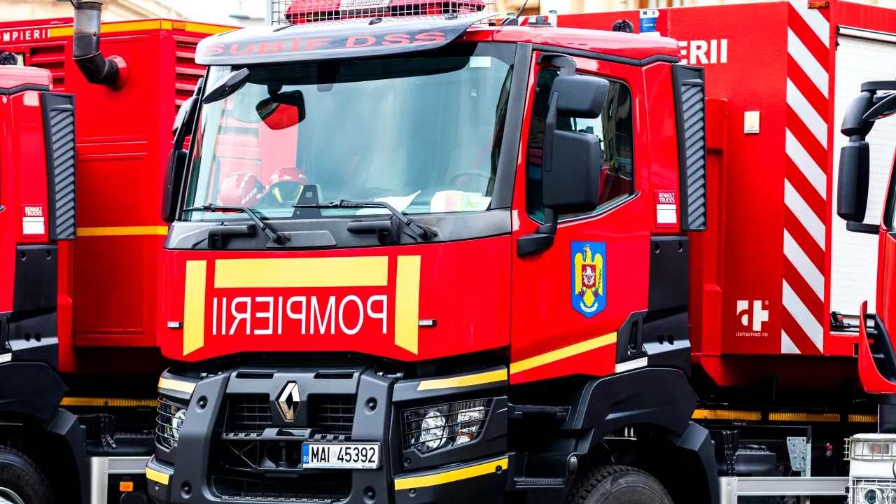 Incendiu la o clădire de birouri de lângă Faur Poarta 4 din București