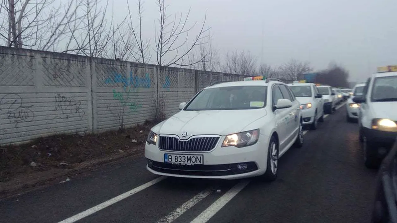 Motivul pentru care poliția amendează, în grup, peste 100 de taximetriști din Timișoara. Amenzile ajung și la 5.000 de lei