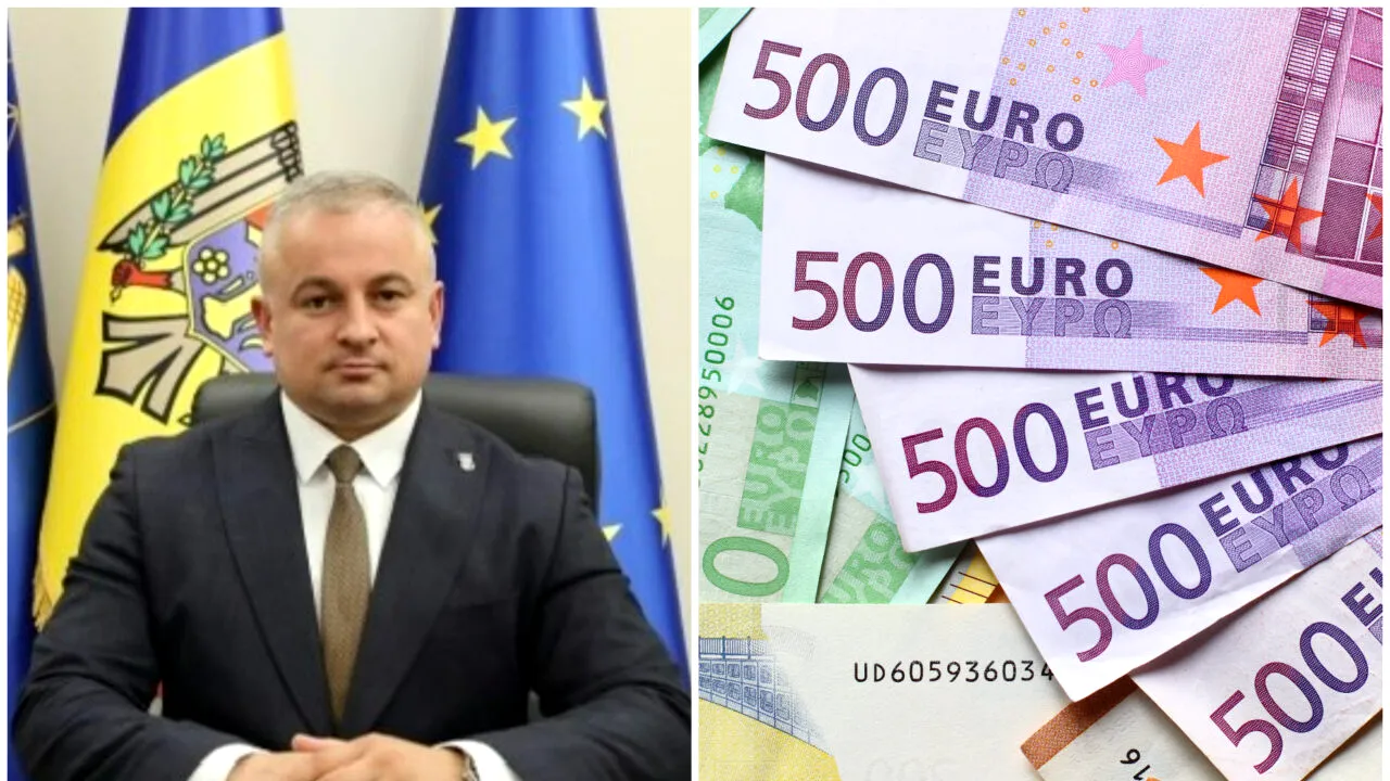 Alexandru Machidon, procurorul general din Republica Moldova, explică proveniența sumei de 75.000 de euro găsită în spatele butoaielor de vin