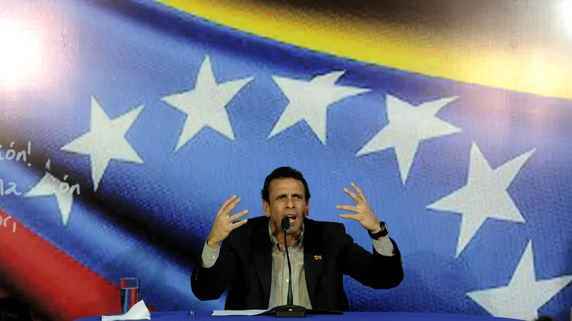A început campania în Venzuela. Primul schimb de replici dure - mincinos și fascist, între Maduro și Capriles