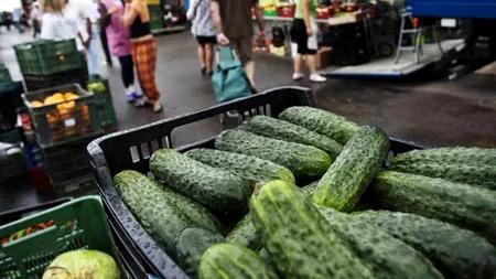 În România, alimentele sunt mai ieftine decât în alte țări! Bulgarii vin să cumpere castraveți de la noi