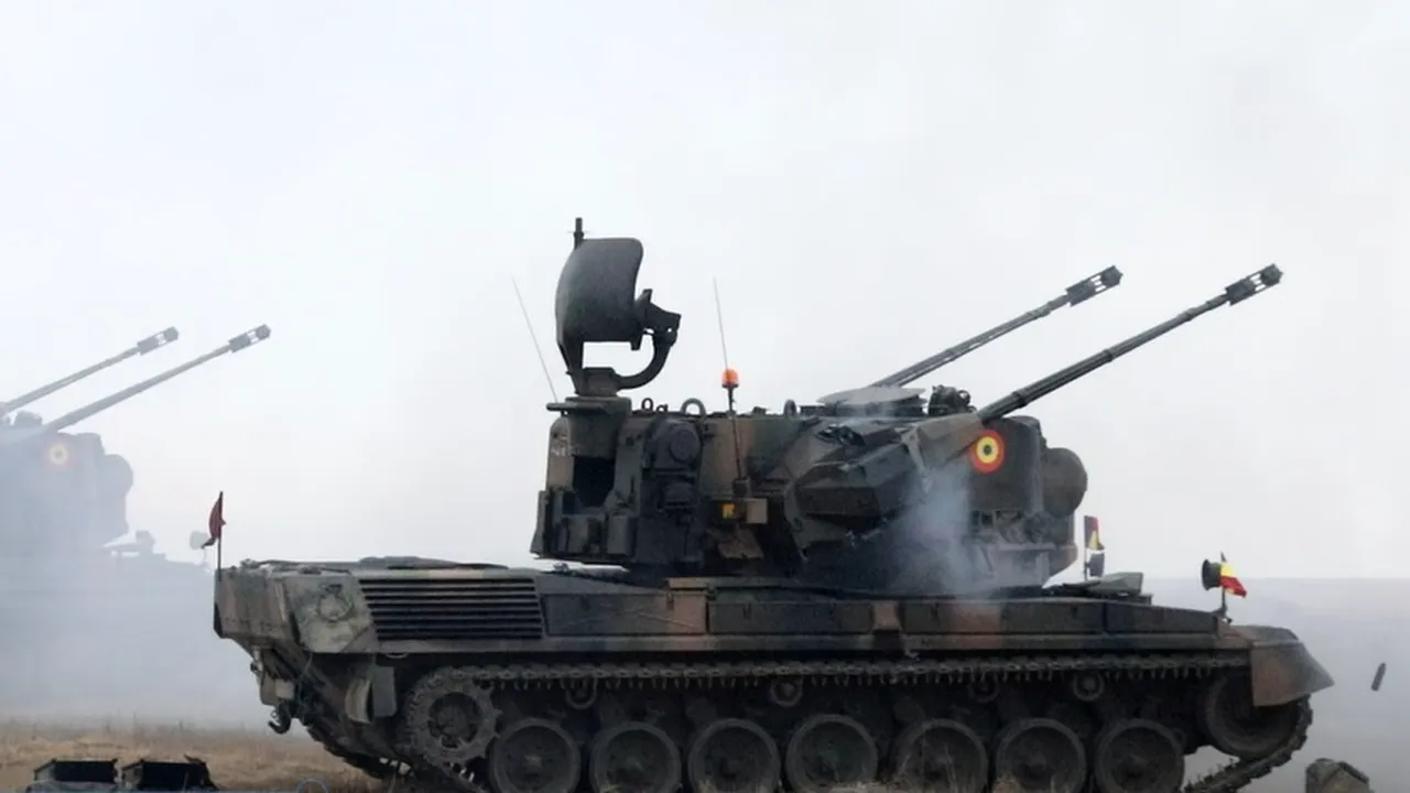 FOTO | Exerciții de amploare ale militarilor români în poligonul Capu Midia
