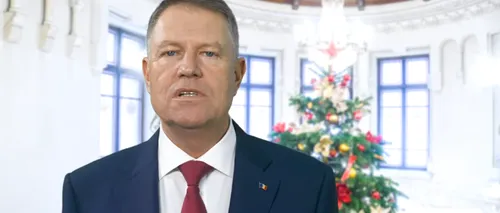 Președintele Klaus Iohannis, la slujbă în prima zi de Crăciun