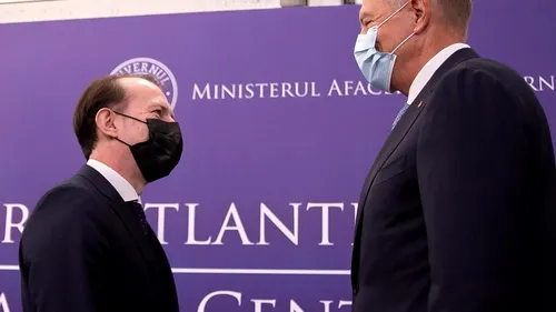 VIDEO LIVE | Președintele Klaus Iohannis și premierul Florin Cîțu participă la ceremonia de Ziua Marinei din portul militar Constanța