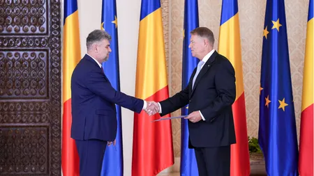 VIDEO | Laude în cascadă de la Iohannis pentru Ciolacu și Ciucă. De la ceremonie, miniștrii intră direct în pâine. Prima ȘEDINȚĂ, de la ora 19.00