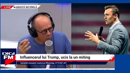 CRIMA își găsește scuza la DIGI FM. Kirk e de vină pentru moartea sa, în opinia unui cunoscut realizator de radio și TV