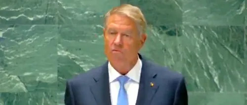 Klaus Iohannis, de la ONU: ,,România sprijină pe deplin Inițiativa de Pace a Președintelui Zelenski