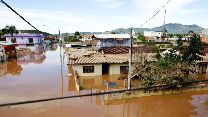 FURIA naturii a lovit Brazilia. Cel puțin 36 de morți după inundații devastatoare