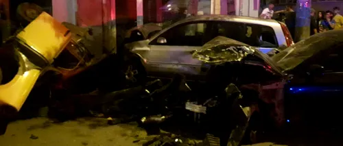 Ce au aflat polițiștii despre șoferul băut care a făcut praf cinci mașini parcate în Capitală