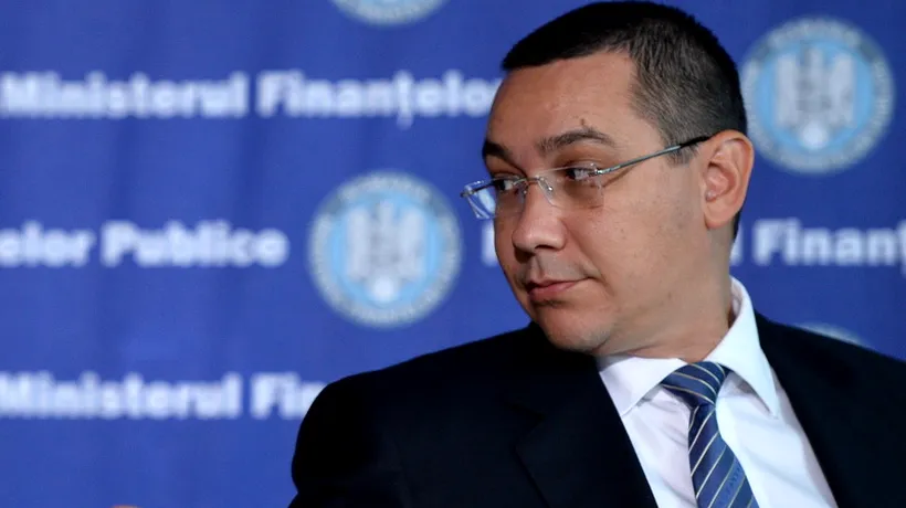 Ponta: Taxarea marilor averi este bună, dar nu se poate din 2015. Când ar putea intra în vigoare