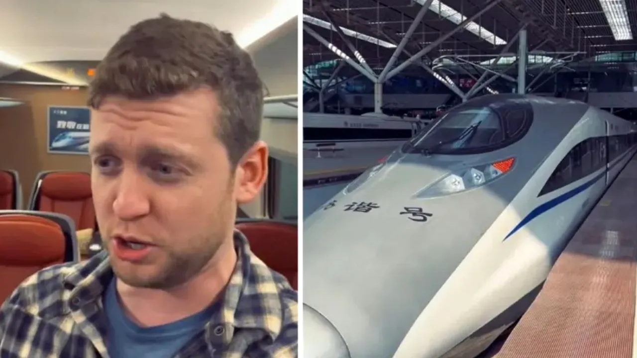 Un bărbat a vorbit despre experiența „de necrezut” dintr-un TREN de mare viteză chinezesc: „Nu trebuie să zici că ceva e bun... până nu îl încerci”