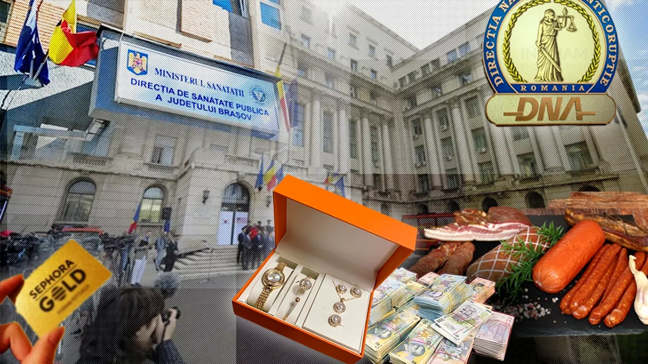 DNA intră în rețelele Direcțiilor de Sănătate Publică din România. La Brașov, procurorii ar fi descoperit o adevărată REȚEA de șpagă și o SCHEMĂ FINANCIARĂ cu legături până în Ministerul Sănătății. Întâlniri de taină, bani și „atenții” sub formă de carduri cosmetice și chiar mezeluri