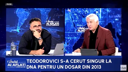 Eugen Teodorovici: „Am cerut lămuriri într-un dosar vechi din 2013”
