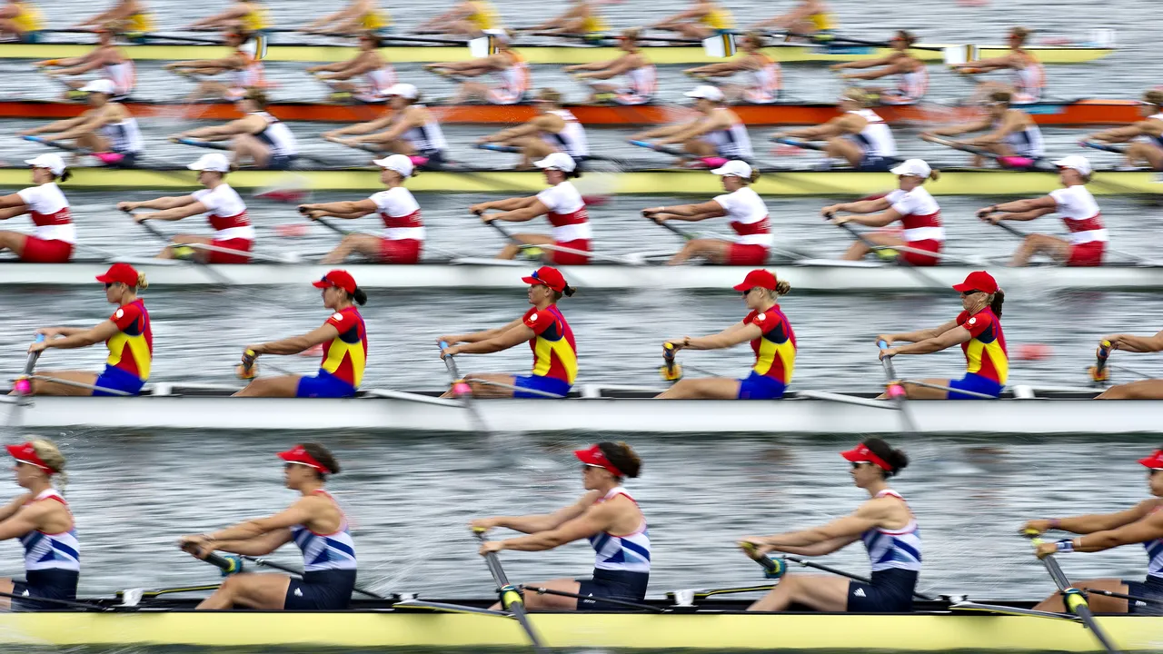 Echipajul feminin de 8 plus 1 al României a obținut medalia de aur la Campionatul European de la Sevilla